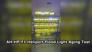 Luce di inondazione per eliporto AH-HP-F1 - Test di invecchiamento