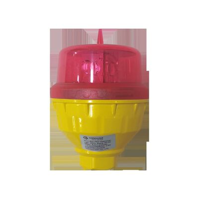 L810 Luce di ostacolo all'aviazione singola tipo B 32.5cd Luce di avvertimento LED per aeromobili a bassa intensità IP66 con durata di 10 anni