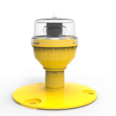IP66 Lampada di eliporto a LED impermeabile con durata di 100000 ore e base di accoppiamento fragile per ostacoli aerei