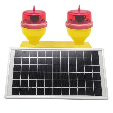 Lampada anti-aereo a doppia resistenza all'acqua IP66 a energia solare con durata di vita di 100.000 ore e funzionamento dal crepuscolo all'alba