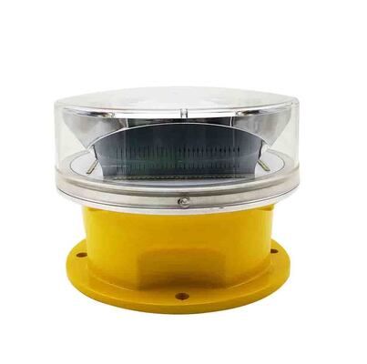 Le luci d'avvertimento dell'aeroplano di alluminio della pressofusione