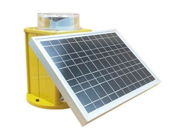 Tipo medio solare fare attenzione della torre di intensità della luce di ostruzione di ICAO 2000cd lampeggiante rosso di 20W